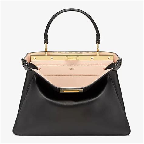 fendi peekaboo iseeu medium|fendi peekaboo medium leather tote.